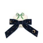 Заколка для волос (VELVET BOW PEARLY HAIR CLIP) торг. марки "Konges Slоjd", арт. № KS104031 / ONESIZE