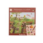 Набор переводных картинок (Gardener transfers Le Jardin du Moulin) торг. марки "Moulin Roty", арт. № 712428