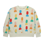 Shape Pigment Sweatshirt_Oat beige / 130(8-9Y)
