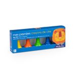 Набор восковых мелков (5 wax crayons Les Popipop) торг. марки "Moulin Roty", арт. № 661319