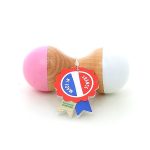 White and pink rattle maracas