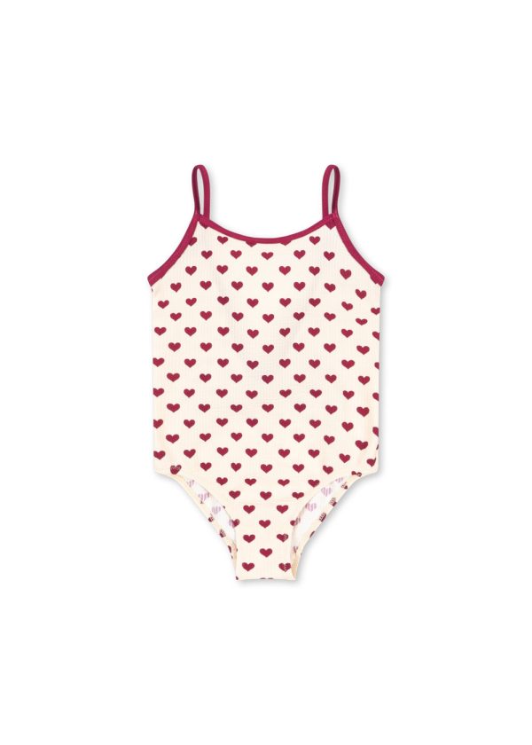 Купальник для девочек (Bowie Swimsuit - 19m-10y) торг. марки "Konges Slоjd", арт. № KS103342, материал: 93% нейлон, 7% эластан / 7-8Y