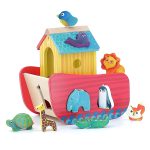 Деревянная игрушка с животными (Animals ark shape sorter SM) торг. марки "Vilac"