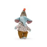 Набивная кукла - слон (в коробке) (Pablo the elephant Les Minouchkas) торг. марки "Moulin Roty", арт. № 681026