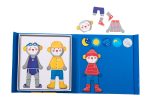 Magnetic game Getting dressed Les Popipop