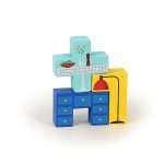 Логическая игра деревянная (Pack it right moving truck - Ingela P.Arrhenius) торг. марки "Vilac"