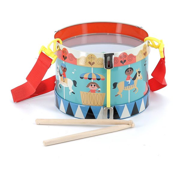 Metal drum, 7705 Игрушка Металлический барабан,