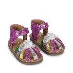 Сандали для детей (RAINBOW SANDAL - FLAMINGO PLUME - 2330) торг. марки "Konges Slоjd", арт. № KS102519, материал: верх-100% текстиль, подошва-100% рез / 30
