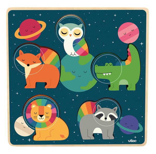 Tactile, cosmic puzzle - Andy West face