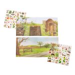 Набор переводных картинок (Gardener transfers Le Jardin du Moulin) торг. марки "Moulin Roty", арт. № 712428