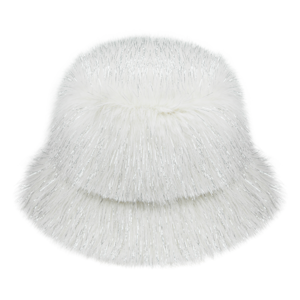 Fur Bucket Hat_Ivory / UNI