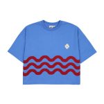 Wave T-Shirt_blue/Футболка Волна_синяя артикул JM2410117 / BLUE / 90(18-24M)