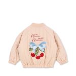 Куртка-бомбер для девочек (JUNO BOMBER JACKET CAMEO ROSE) торг. марки "Konges Slоjd", арт. № KS103484, материал: 100% полиэстр / 2Y