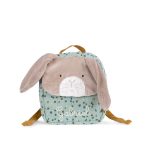 Sage rabbit backpack Trois Petits Lapins