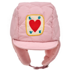Heart Quilted Ear Warmer Cap / UNI