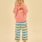 Bird Striped Lounge Pants_Blue / 90(18-24M)