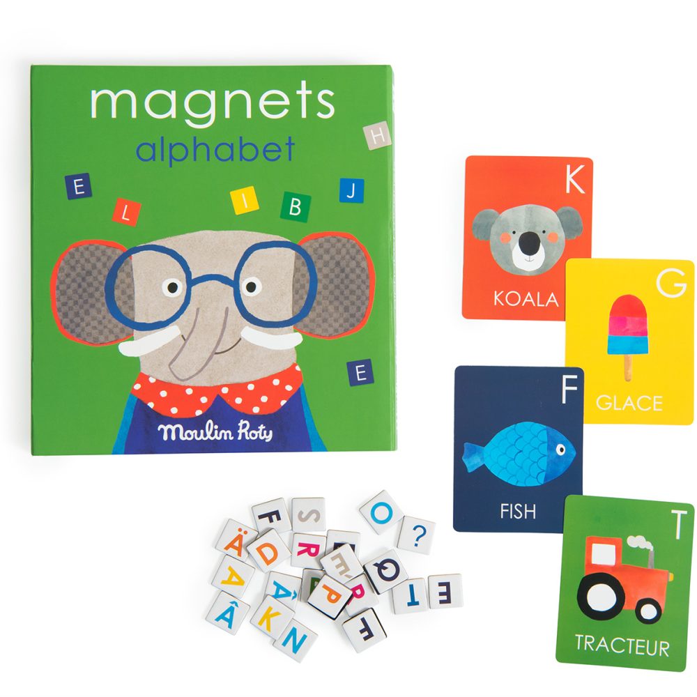 Magnetic game Alphabet Les Popipop