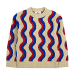 Wave Knit Sweater / 140(10-11Y)