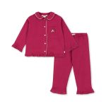 Комплект пижамы для девочек (PIO FRILL SET GOTS) торг. марки "Konges Slоjd", арт. № KS103964, материал: 100% хлопок / 9-10Y