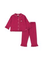 Комплект пижамы для девочек (PIO FRILL SET GOTS) торг. марки "Konges Slоjd", арт. № KS103964, материал: 100% хлопок / 9-10Y