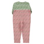 Longsleeve jumpsuit | Multicolor patchwork / 8Y