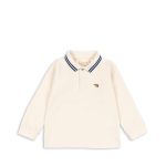 Рубашка поло для мальчиков (FLORIAN LS POLO GOTS ANTIQUE WHITE) торг. марки "Konges Slоjd", арт. № KS103811, материал: 100% хлопок / 4Y