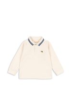 Рубашка поло для мальчиков (FLORIAN LS POLO GOTS ANTIQUE WHITE) торг. марки "Konges Slоjd", арт. № KS103811, материал: 100% хлопок / 4Y