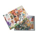 Пазл деревянный (The Minouchkas puzzle (500 pcs) Les Minouchkas) торг. марки "Moulin Roty", арт. № 681441