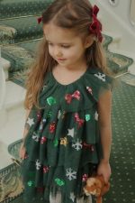 Платье для девочек (YVONNE CHRISTMAS DRESS) торг. марки "Konges Slоjd", арт. № KS104469, материал: 100% полиэстр, возраст/размер: 3Y-10Y