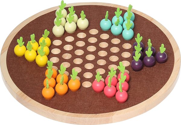 A trip across the vegetable garden - Chinese checkers
