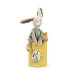 Набивная кукла - кролик (в коробке) (Sauge the rabbit (in a box)Trois Petits Lapins) торг. марки "Moulin Roty", арт. № 678027