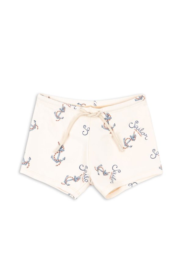 Шорты для мальчиков (для плавания) (ASTER SWIM PANTS GRS - 9M12M) торг. марки "Konges Slоjd", арт. № KS103272, материал: 80% полиэстр, 20% эластан / 9M