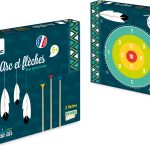 Bow & 3 arrows + target in box, 2912 Игрушка Лук, 3 стрелы + мишень в коробке