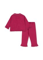 Комплект пижамы для девочек (PIO FRILL SET GOTS) торг. марки "Konges Slоjd", арт. № KS103964, материал: 100% хлопок / 9-10Y