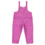 Dungarees | Magenta corduroy / 8Y