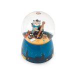 Musical snow globe Les Moustaches