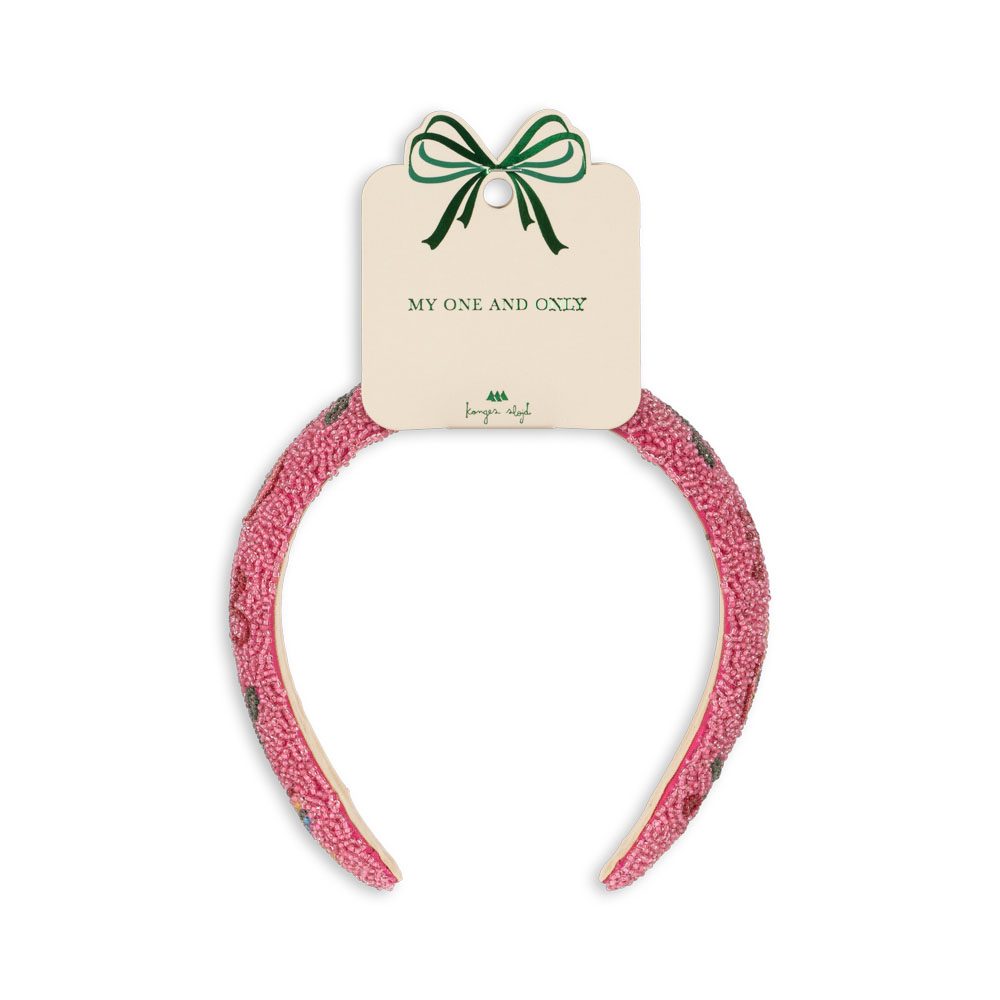 Ободок для волос (BEADED HAIRBRACE) торг. марки "Konges Slоjd", арт. № KS103301, материал: 60% стекло, 20% хлопок, 20% акрилонитрилбутадиенстирол / ONESIZE