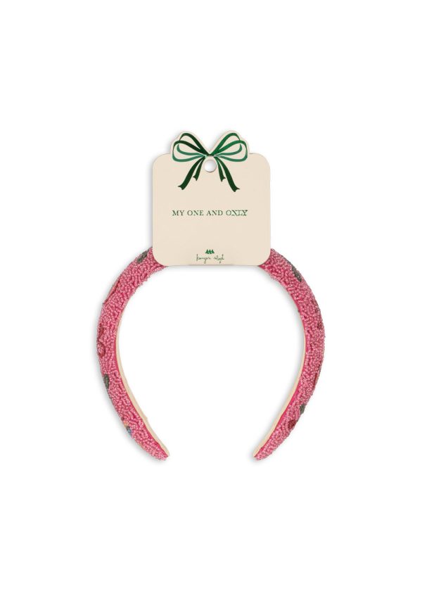 Ободок для волос (BEADED HAIRBRACE) торг. марки "Konges Slоjd", арт. № KS103301, материал: 60% стекло, 20% хлопок, 20% акрилонитрилбутадиенстирол / ONESIZE