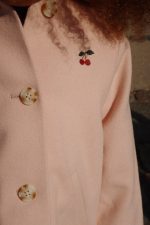 Пальто для девочек (NOVELLA COAT) торг. марки "Konges Slоjd", арт. № KS103521, материал: 50% шерсть, 50% полиэстр / 2Y