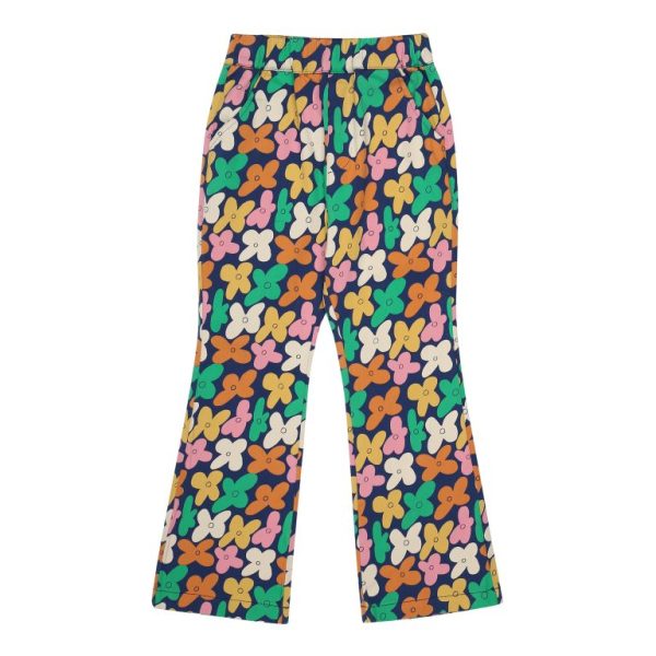 Flower Pants/Цветочные брюки артикул JM2410407 / NAVY / 100(2-3Y)