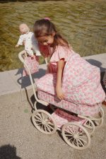 Платье для девочек (Evia Bow Dress Gots - 5y-10Y) торг. марки "Konges Slоjd", арт. № KS103055, материал: 100% хлопок / 9-10Y