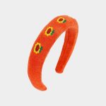 Повязка на голову (Sunflower embroidered terry cloth headband) торг. марки "BOBO CHOSES", арт. № B125AI014611OS, материал: 100% хлопок
