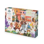 Пазл деревянный (The Minouchkas puzzle (500 pcs) Les Minouchkas) торг. марки "Moulin Roty", арт. № 681441