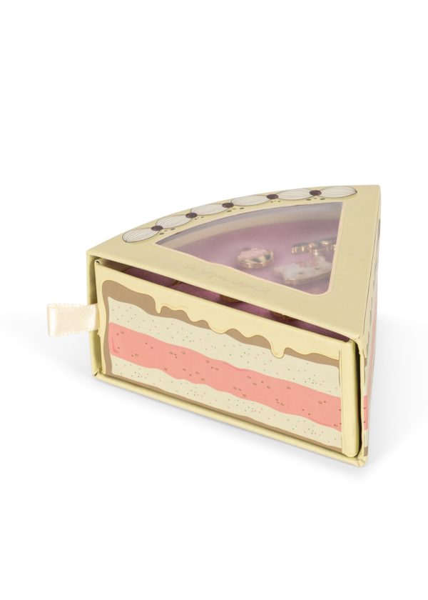 Детское кольцо, бижутерия (KITTY SWEETS RING SET 6 PCS) торг. марки "Konges Slоjd", арт. № KS106088