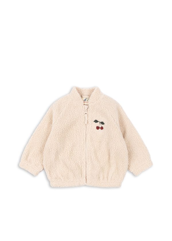 Куртка-бомбер для девочек (JAZZ TEDDY BOMBER JACKET GR) торг. марки "Konges Slоjd", арт. № KS103482, материал: 100% полиэстр / 4Y
