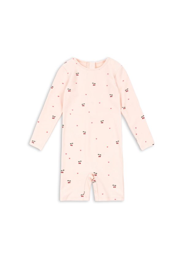 Детский купальник-боди для девочек (MERLE SWIM ONESIE GRS) торг. марки "Konges Slоjd", арт. № KS105474, размер: 1