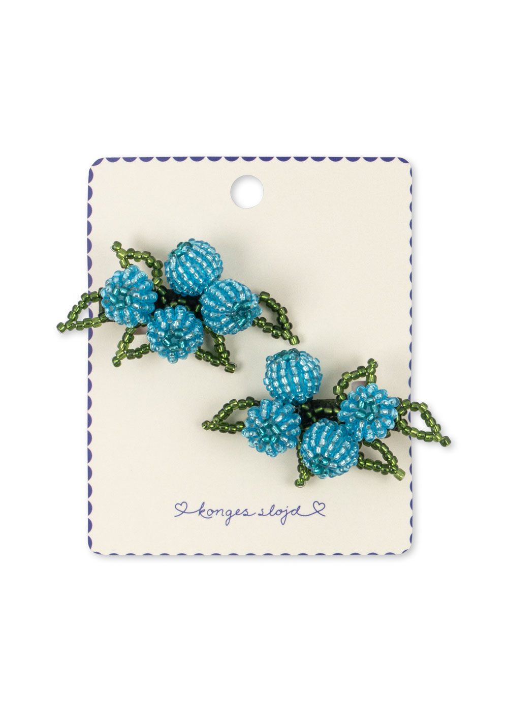 687e5ada-1add-4a3a-9e80-e0484e7886d0.jpeg Заколка для волос (2 PACK BLUEBERRY BEADED HAIR) торг. марки "Konges Slоjd", арт. № KS105213