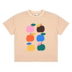 Colorful Apple T-shirt_Beige/Яркая футболка Apple_Бежевый артикул JM2410121 / BEIGE / 110(4-5Y)