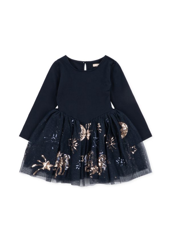 Платье для девочек (YVONNE BALLERINA DRESS GRS) торг. марки "Konges Slоjd", арт. № KS106331, размер: 2 л.- 8 л
