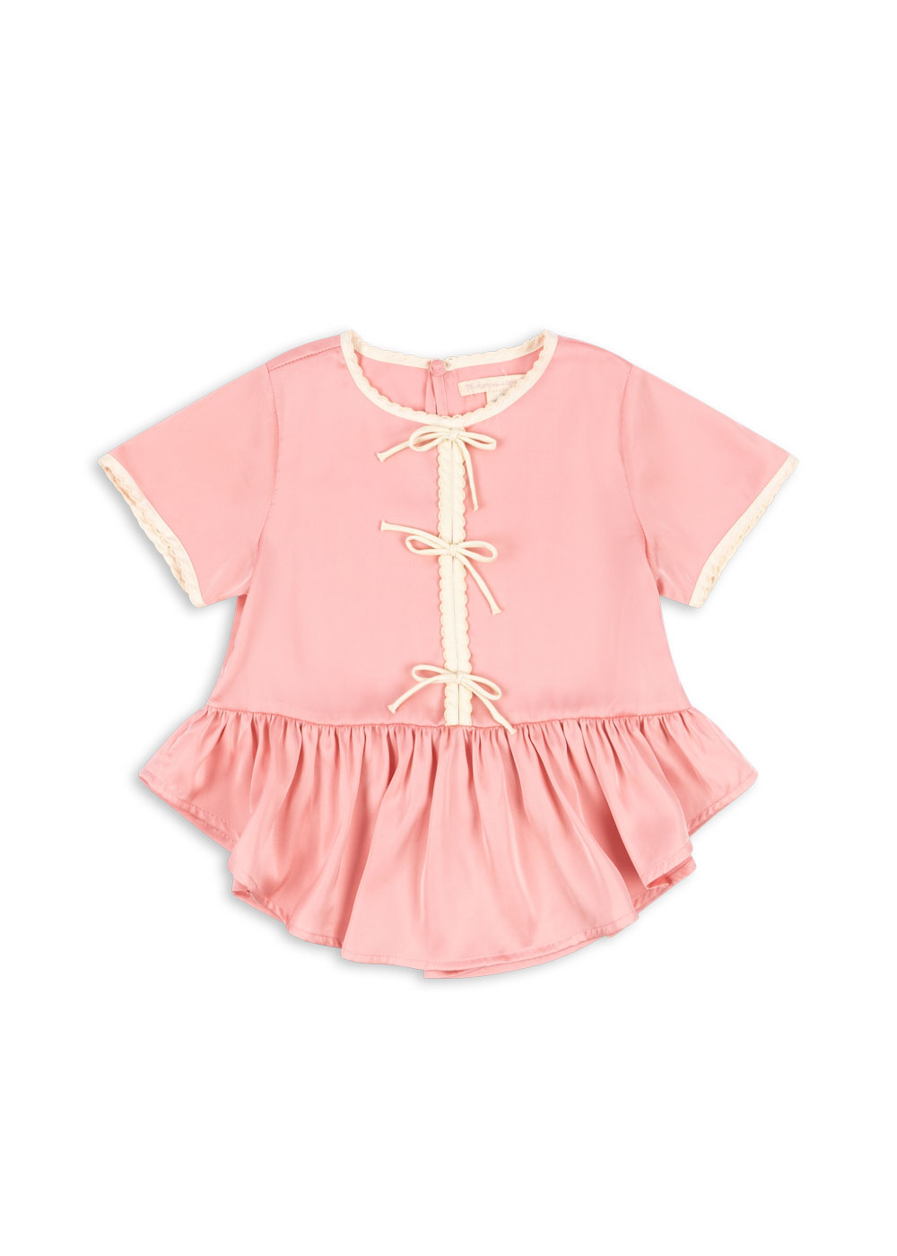 9e5775b8-c647-48f7-88db-297608a3dc3e.jpeg Блузка для девочек (SHEENY BLOUSE - 18M10Y) торг. марки "Konges Slоjd", арт. № KS103160, материал: 97% полиэстр, 3% эластан / 9-10Y